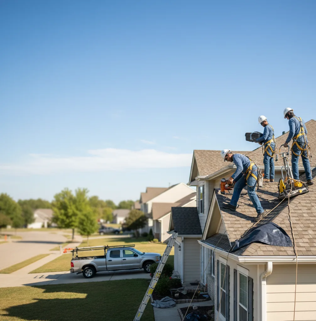 Roof Leak Repair in Combined Locks, WI
